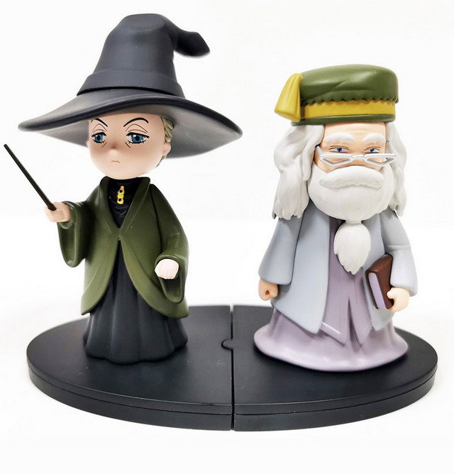 Bizak Harry Potter Set 2 Figuras de 8cm con Sello y Diseños Únicos