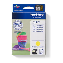 Brother LC221Y Amarillo