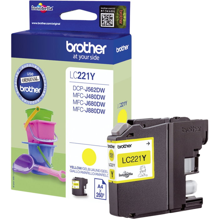 Brother LC221Y Amarillo