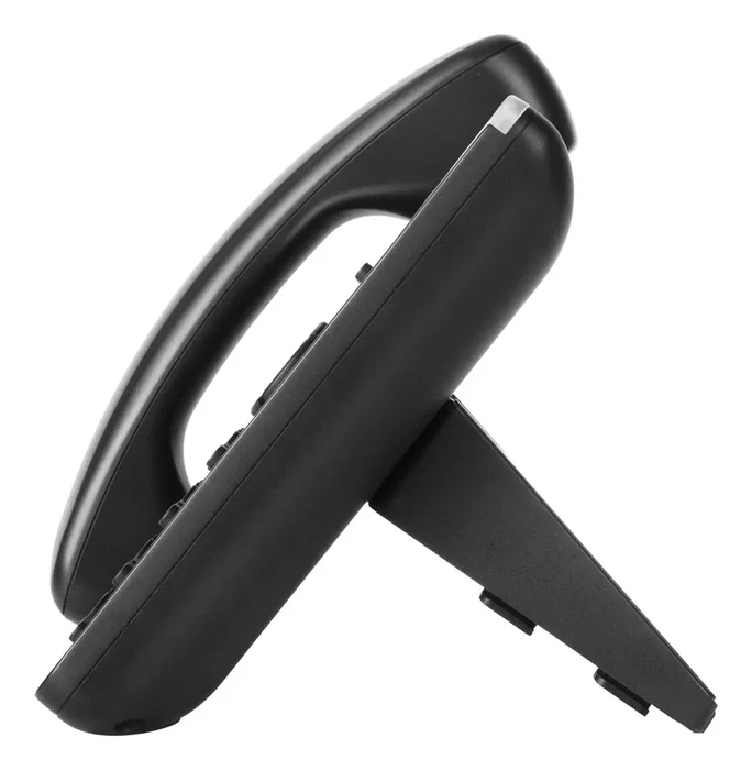 Grandstream Networks GXP1610 - Teléfono IP DECT con manos libres, pantalla LCD, agenda de 500 contactos, negro, para escritorio o pared