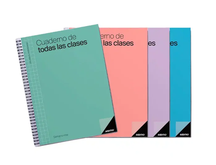 Additio Cuaderno de Todas las Clases para Profesorado, Programación Semanal Vertical Additio Cuaderno de Todas las Clases para Profesorado, Programación Semanal Vertical