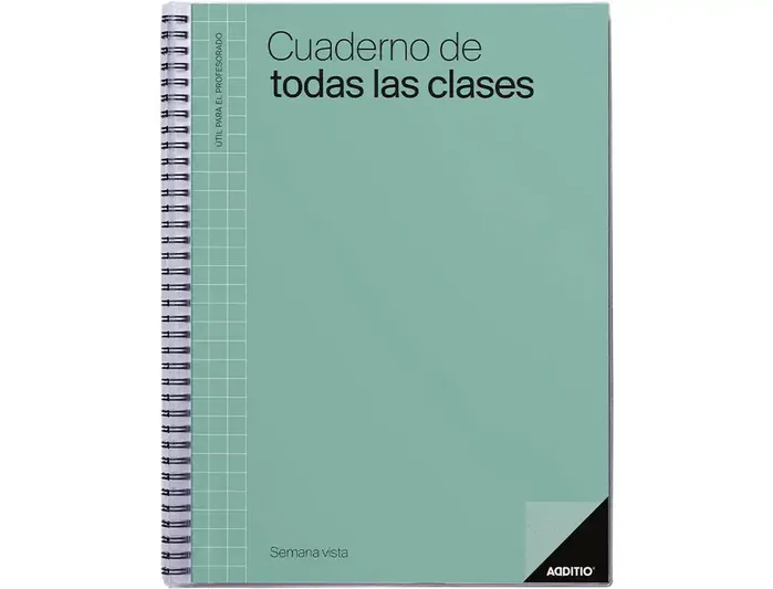 Additio Cuaderno de Todas las Clases para Profesorado, Programación Semanal Vertical Additio Cuaderno de Todas las Clases para Profesorado, Programación Semanal Vertical