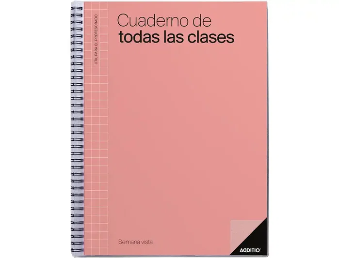 Additio Cuaderno de Todas las Clases para Profesorado, Programación Semanal Vertical Additio Cuaderno de Todas las Clases para Profesorado, Programación Semanal Vertical