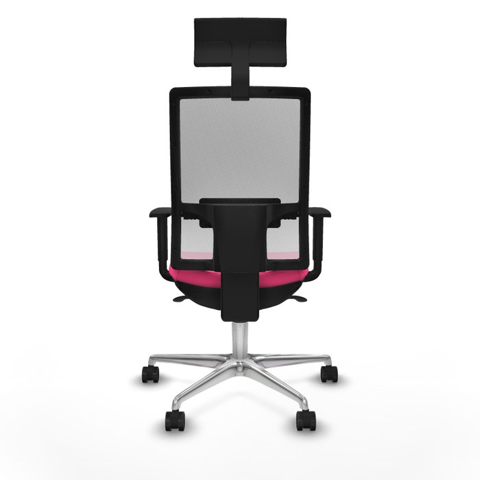 PIQUERAS Y CRESPO Silla de oficina Horna Rosa y Blanco PIQUERAS Y CRESPO Silla de oficina Horna Rosa y Blanco