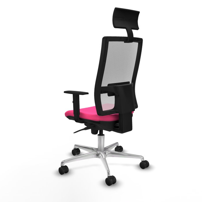 PIQUERAS Y CRESPO Silla de oficina Horna Rosa y Blanco PIQUERAS Y CRESPO Silla de oficina Horna Rosa y Blanco