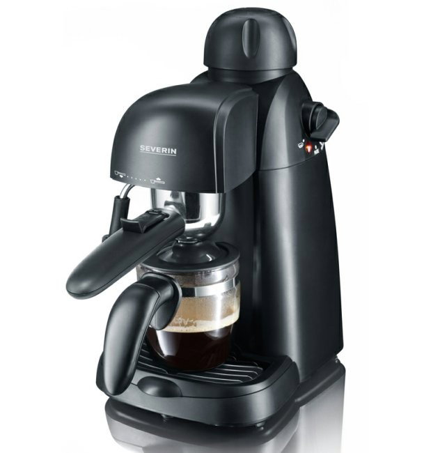 Severin KA5978 Cafetera espresso clásica - Negro