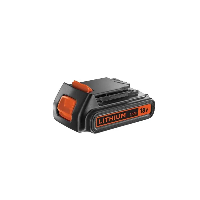 Black & Decker Kit taladro atornillador inalámbrico BDCDD186K-QW 18V 1,5Ah con cargador y batería Black & Decker Kit taladro atornillador inalámbrico BDCDD186K-QW 18V 1,5Ah con cargador y batería