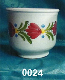Tarro de desayuno pequeño 15x13 cm dec. gra