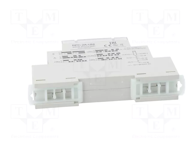 RELPOL RPC-2A-UNI Relé de tiempo DPDT 0,1s÷10min