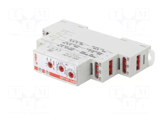 RELPOL RPC-2A-UNI Relé de tiempo DPDT 0,1s÷10min
