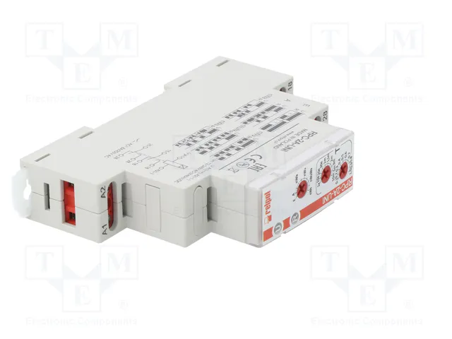 RELPOL RPC-2A-UNI Relé de tiempo DPDT 0,1s÷10min