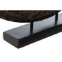 DKD Home Decor Centro de Mesa de Resina Marrón y Negro