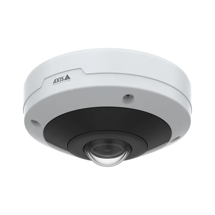 AXIS Cámara de Seguridad IP M4317-PLVE Interior 6MP 2160x2160 Panorámica 180°/360° Fija Domo PTZ Digital con Visión Nocturna 20m PoE para Techo/Pared
