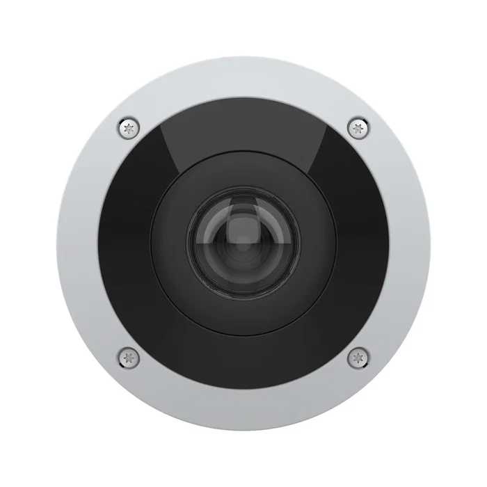 AXIS Cámara de Seguridad IP M4317-PLVE Interior 6MP 2160x2160 Panorámica 180°/360° Fija Domo PTZ Digital con Visión Nocturna 20m PoE para Techo/Pared