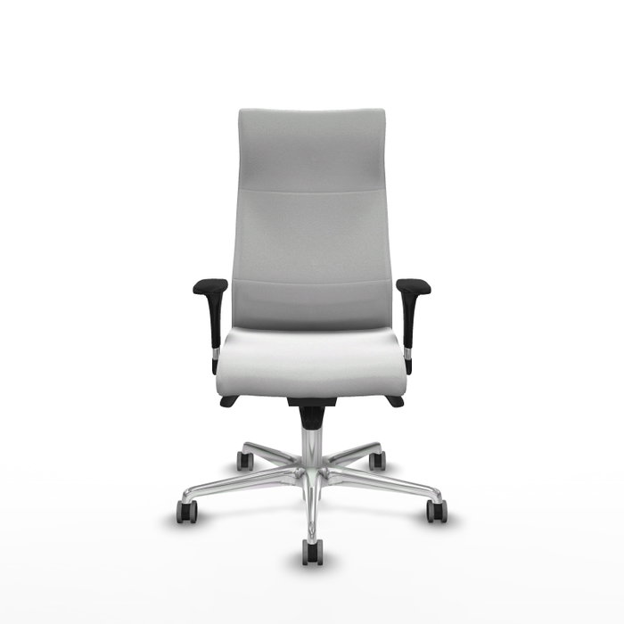 PIQUERAS Y CRESPO Sillón Albacete Blanco con Mecanismo Sincro y Base de Aluminio PIQUERAS Y CRESPO Sillón Albacete Blanco con Mecanismo Sincro y Base de Aluminio
