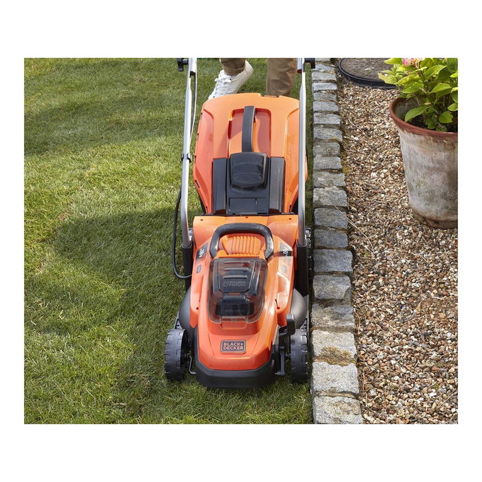 Black + Decker Cortacésped Inalámbrico LITIO 18V 33 cm - 2.5Ah (2 baterías) Black + Decker Cortacésped Inalámbrico LITIO 18V 33 cm - 2.5Ah (2 baterías)