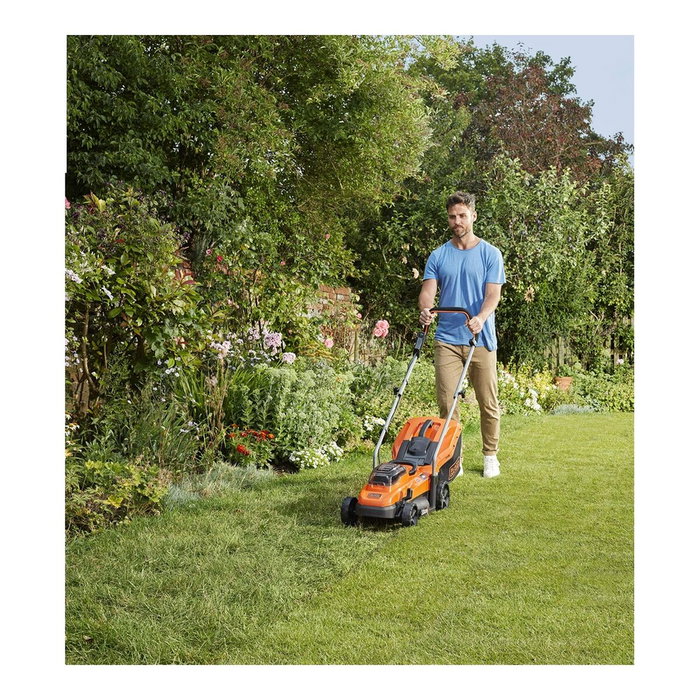 Black + Decker Cortacésped Inalámbrico LITIO 18V 33 cm - 2.5Ah (2 baterías) Black + Decker Cortacésped Inalámbrico LITIO 18V 33 cm - 2.5Ah (2 baterías)