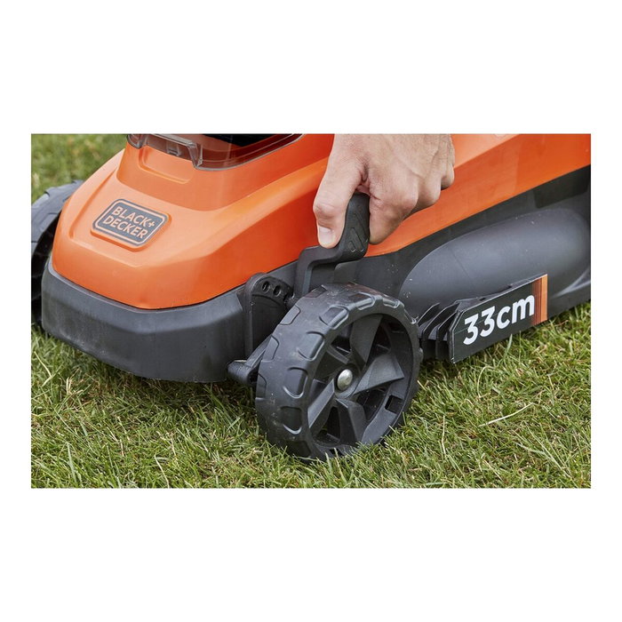 Black + Decker Cortacésped Inalámbrico LITIO 18V 33 cm - 2.5Ah (2 baterías) Black + Decker Cortacésped Inalámbrico LITIO 18V 33 cm - 2.5Ah (2 baterías)
