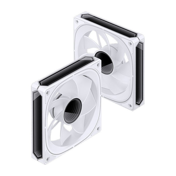 Jonsbo FR-505WR Ventilador ARGB Reverse Blade PWM 120mm Blanco