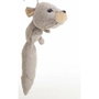Creaciones Llopis Surtido de 4 Peluches de Animales (Ardilla, Husky, Vaca, Tigre) 50 cm