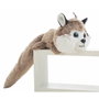 Creaciones Llopis Surtido de 4 Peluches de Animales (Ardilla, Husky, Vaca, Tigre) 50 cm