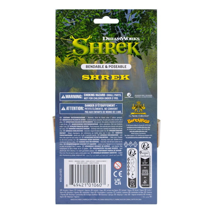 Shrek Figura Maleable Bendyfigs Shrek 15 cm