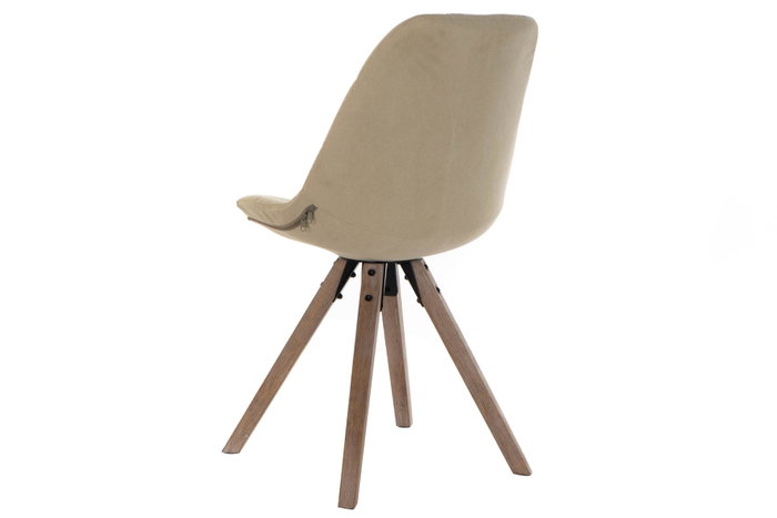 DKD Home Decor Silla de Poliéster y Algodón Beige DKD Home Decor Silla de Poliéster y Algodón Beige