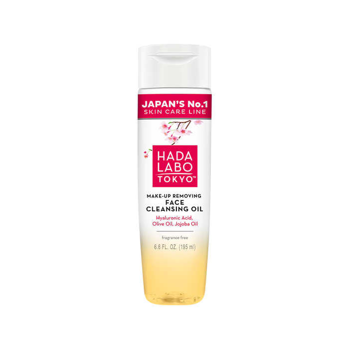 Hada Labo, Ácido hialurónico, Desmaquillaje, Aceite limpiador, Cara, 195 ml Hada Labo, Ácido hialurónico, Desmaquillaje, Aceite limpiador, Cara, 195 ml