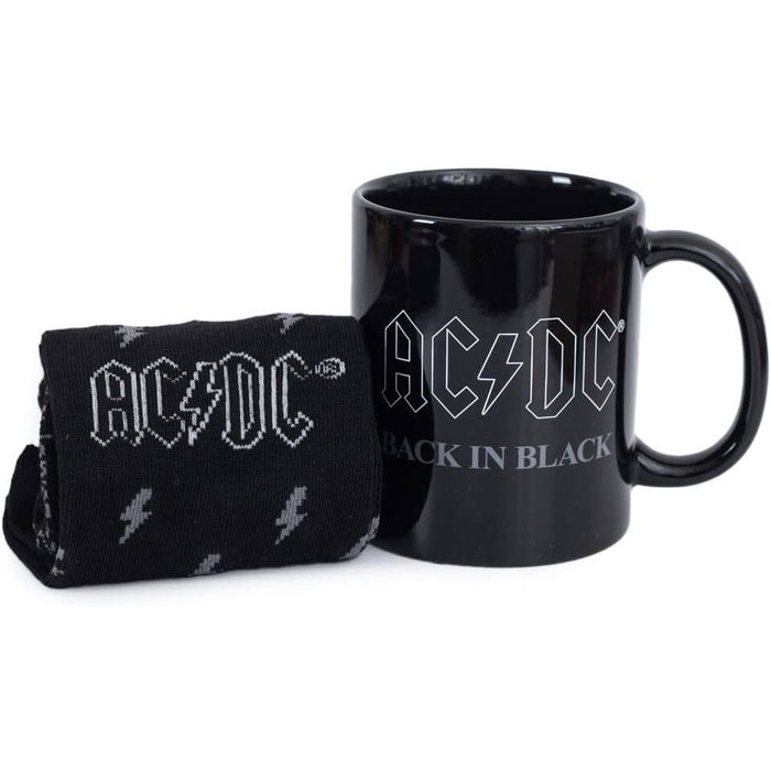 PYRAMID Set Taza y Calcetines AC/DC 315ml Talla 36-41