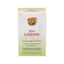 HERBOPLANET Qsa Limone Gotas 10ml Suplemento Dietético Sabor Limón