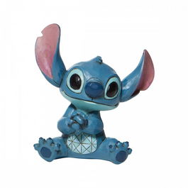 Enesco - Figura Colección Disney Traditions de Jim Shore, Mini Stitch de Lilo & Stitch, Resina Pintada a Mano