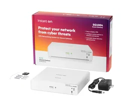 HPE Networking Instant On Secure Gateway SG1004 de 4 puertos Gigabit