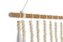 DKD Home Decor Decoración Colgante de Madera y Algodón 35x2x62 cm, Surtido de 2