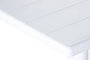 DKD Home Decor Mesa Terraza Y Jardin Blanco 70 x 70 x 75 cm Metal PP Reciclado