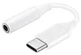 Samsung Adaptador de audio USB-C a Jack 3,5mm EE-UC10JUWEGUS Blanco