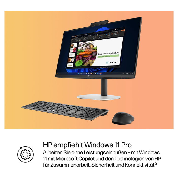 HP Pro Studio 4 AiO Intel Core Ultra 7 265T 23,8 pulg FHD 16GB 512GB SSD W11P