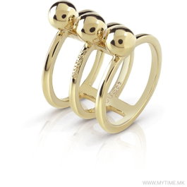 Guess Anillo UBR85016-56 Dorado