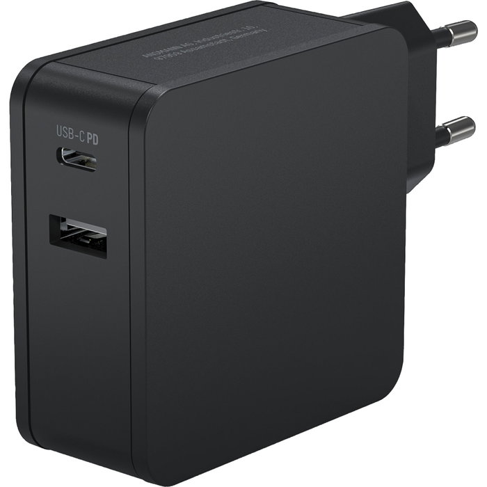 Ansmann Home Charger 254PD 60W con 1xUSB y 1xUSB Type-C PD Ansmann Home Charger 254PD 60W con 1xUSB y 1xUSB Type-C PD