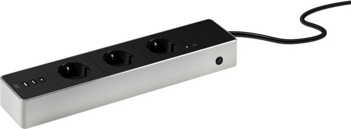 Eve Energy Strip Regleta Inteligente con 3 Salidas AC Eve Energy Strip Regleta Inteligente con 3 Salidas AC
