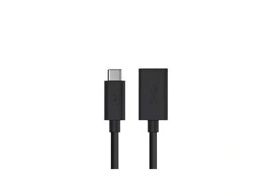 Belkin F2CU036btBLK Cable USB-C a USB-A USB 3.2 Gen 1 (3.1 Gen 1) Negro 5 Gbps Belkin F2CU036btBLK Cable USB-C a USB-A USB 3.2 Gen 1 (3.1 Gen 1) Negro 5 Gbps
