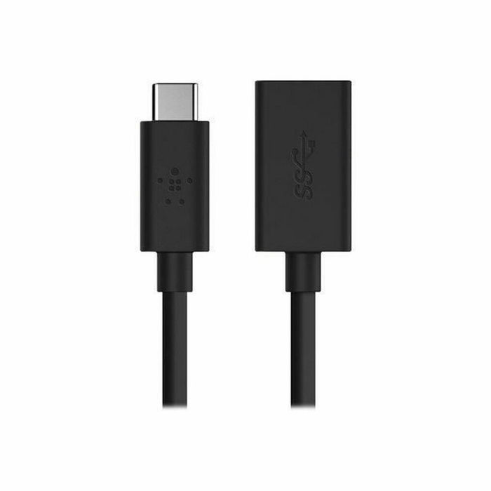 Cable USB-C a USB Belkin F2CU036btBLK Negro Cable USB-C a USB Belkin F2CU036btBLK Negro