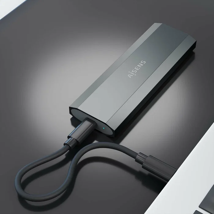 Aisens ASM2-029GR Caja Externa M.2 NVMe USB 3.2 Gen2 Gris