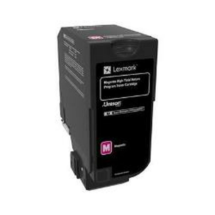 Lexmark 74C2HM0 Cartucho de tóner magenta de alta capacidad