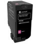 Lexmark 74C2HM0 Cartucho de tóner magenta de alta capacidad