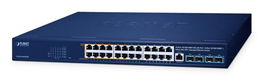 Planet Switch Gestionado Ethernet 16-Port 10/100/1000T 802.3bt PoE + 8-Port 10/100/1000T + 4-Port 10G SFP+ (420W)