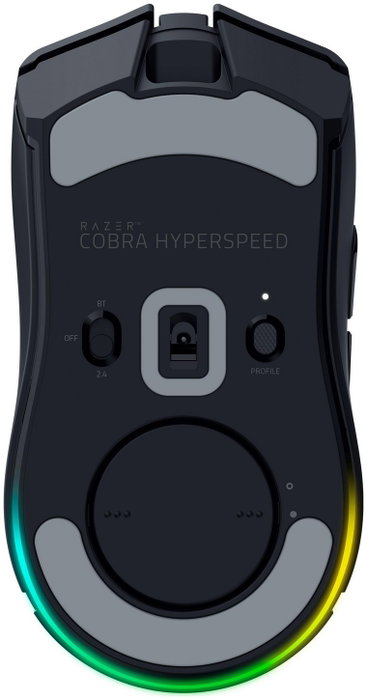 Razer Cobra HyperSpeed Ratón Inalámbrico Ergonómico para Gaming Negro 26000 DPI RGB