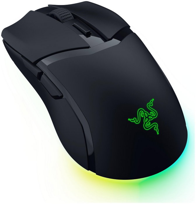 Razer Cobra HyperSpeed Ratón Inalámbrico Ergonómico para Gaming Negro 26000 DPI RGB