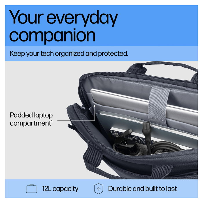 HP Maletín Everyday Odyssey para portátil de 16 pulgadas, Gris