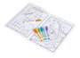 Crayola Libro Actividades Frozen 2 04-5900 con 7 Rotuladores Lavables para Niños +3 Años