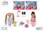 Jugatoys - minilove Hospital de Mascotas con muñeca, mascotas y accesorios
